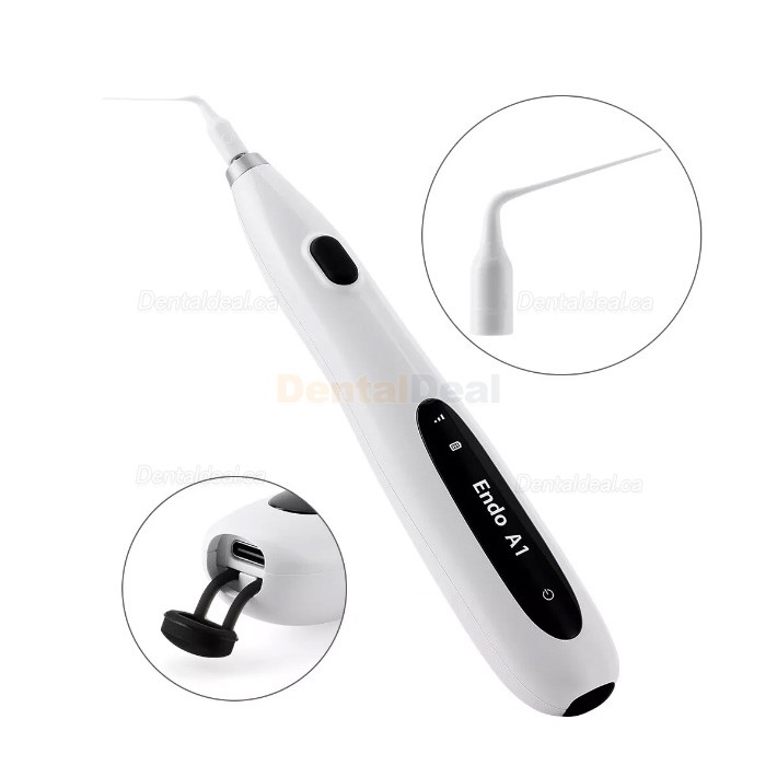 Betterway Endo A1 Cordless Endoactivator Ultrasonic Endo Activator with 60Pcs Tips
